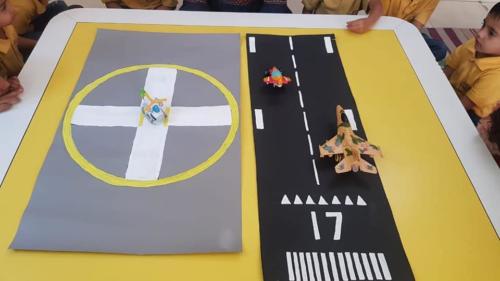 Pre-K: Air Transport : Introduction of Runway and Helipad